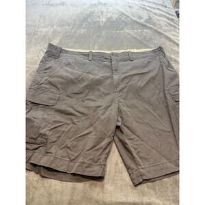 The Foundry Cargo Shorts‎ Men's 50 Tan Flat Front Multi-Pocket Cotton Casual Nwt